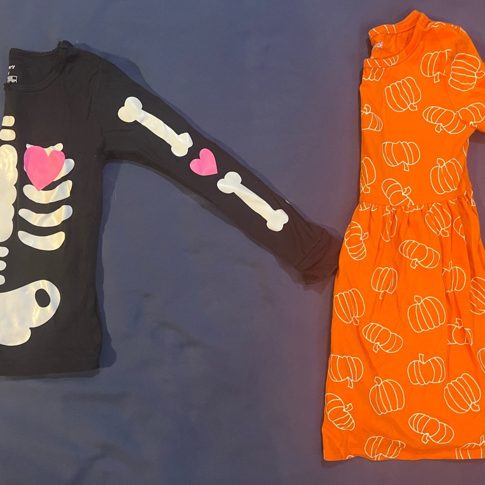 Shirt and dress Halloween